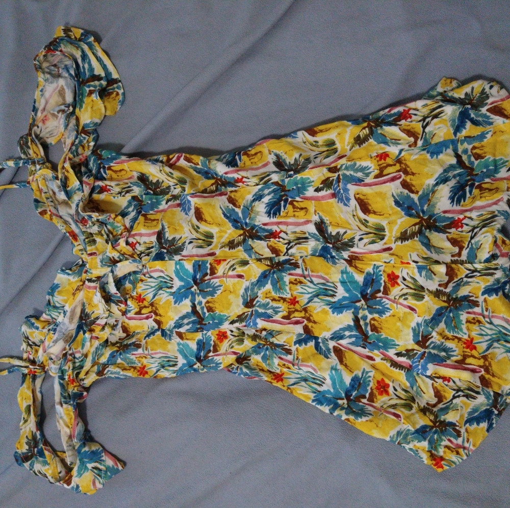 Forever 21 cold-shoulder small romper